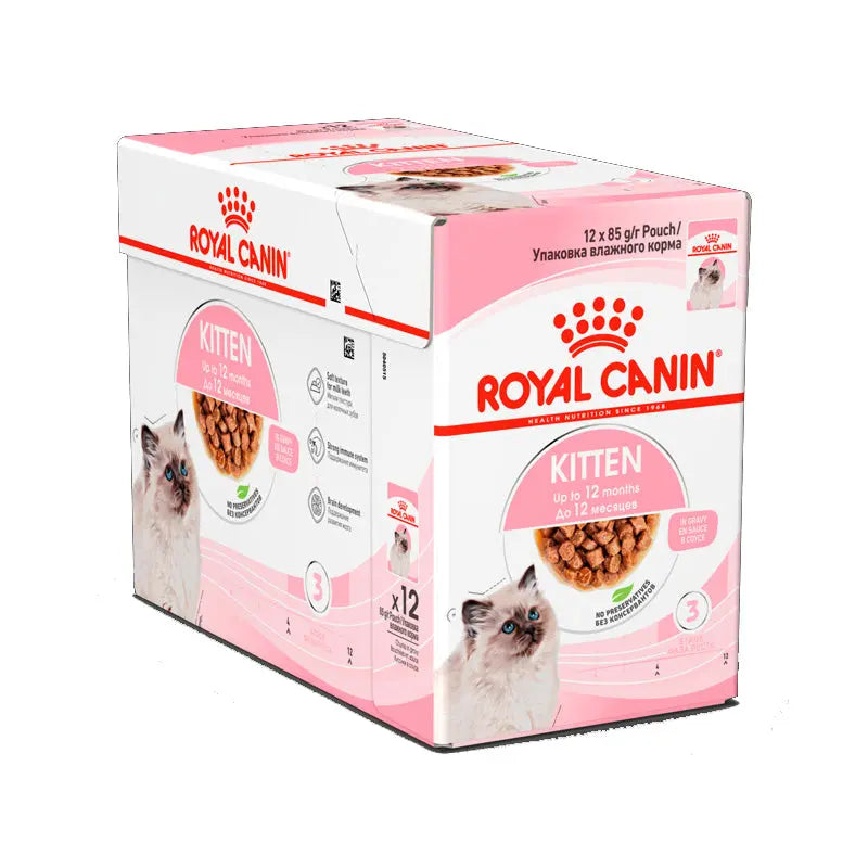 Kitten Gravy, menuboks pouch Instinctive 12x85 g