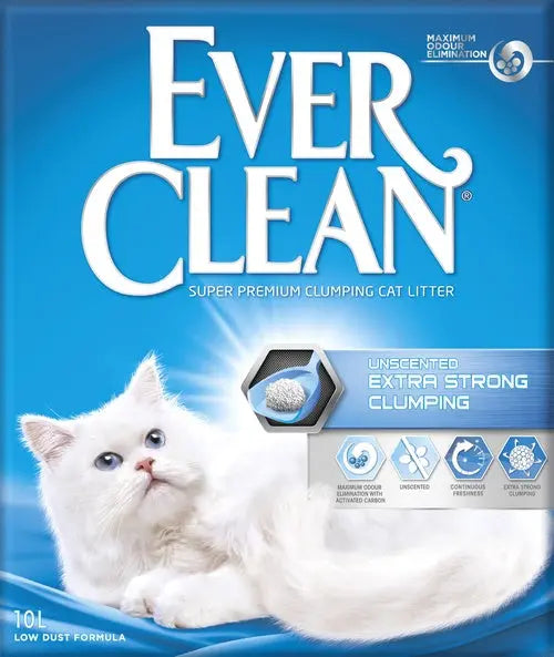 Kattegrus Extra Strength Unscented klumpende10 l