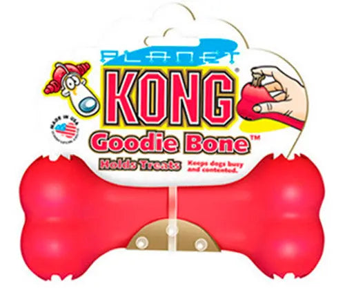 Aktivitetslegetøj Goodie bone medium rød