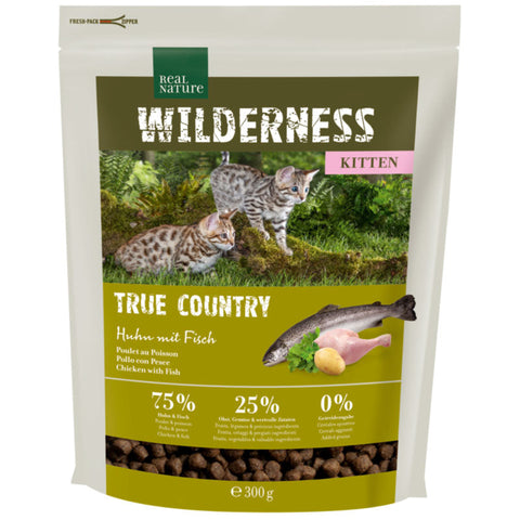 Kitten Wilderness True Country kylling & fisk 300 g