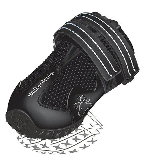 Hundesko Walker Active L/XL 2 stk sort