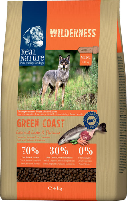 Adult Wilderness Green Coast Mini laks & rejer 4 kg