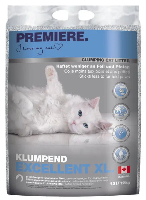Kattegrus Excellent XL klumpende 12 kg / 12 l