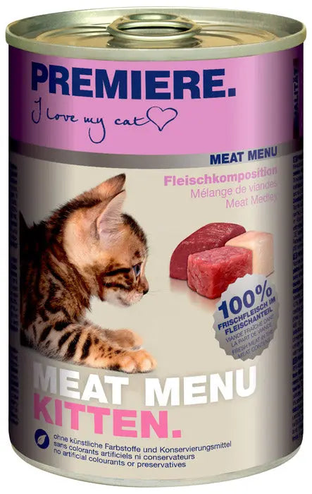 Kitten Meat Menu, dåse kødmix 400 g