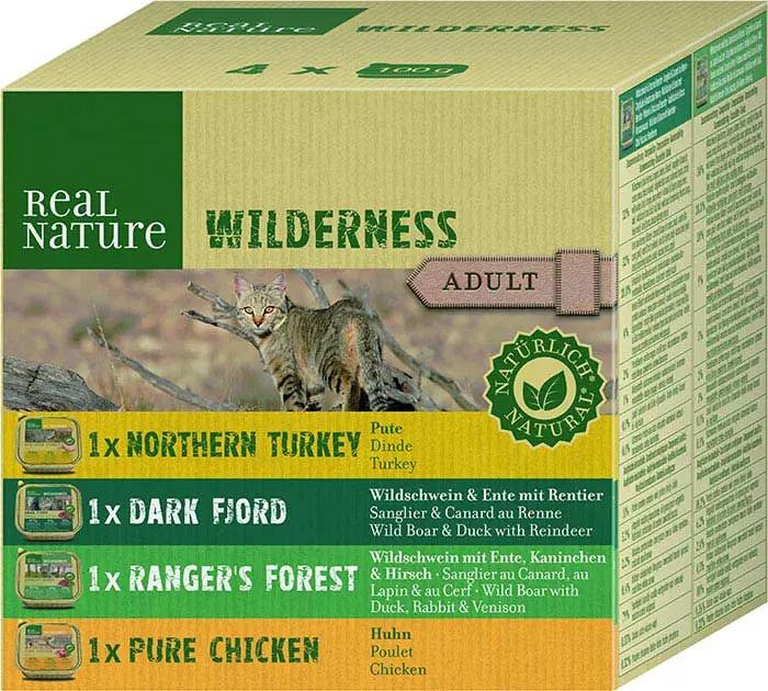 Adult Wild., menuboks alu 4 varianter 4x100 g