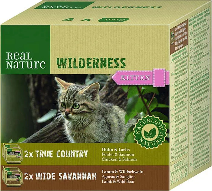Kitten Wild, menuboks alu 2 varianter 4x100 g