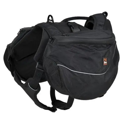 Trekking sele m/lommer L 69-81 cm, sort