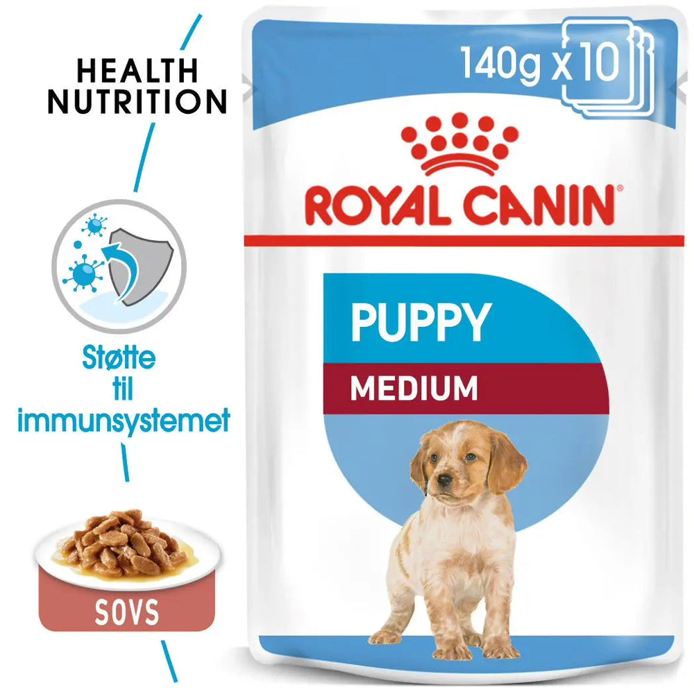 Puppy Medium menu 10 x 140 g