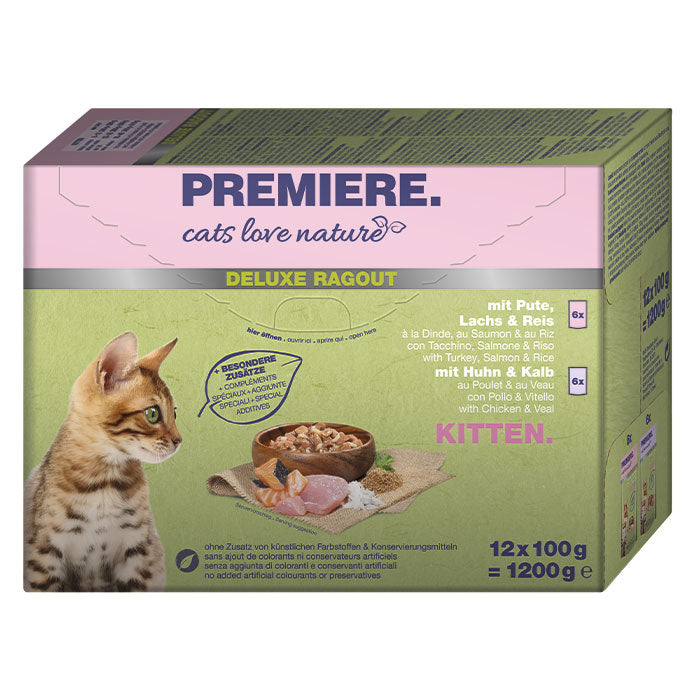 Kitten Ragout menu, pouch 12 x 100 g