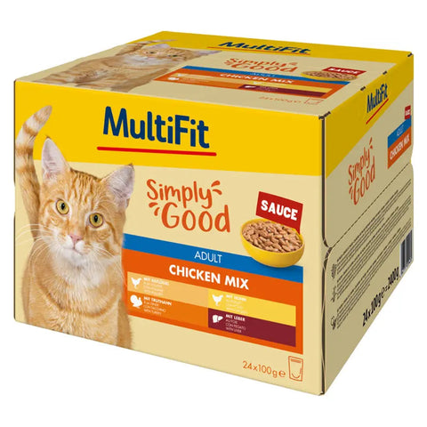 Adult Sauce, menuboks kylling mix 24 x 100 g