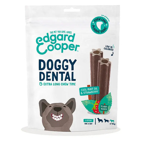 Dental Sticks Small Jordbær & Mint 7stk, 8cm