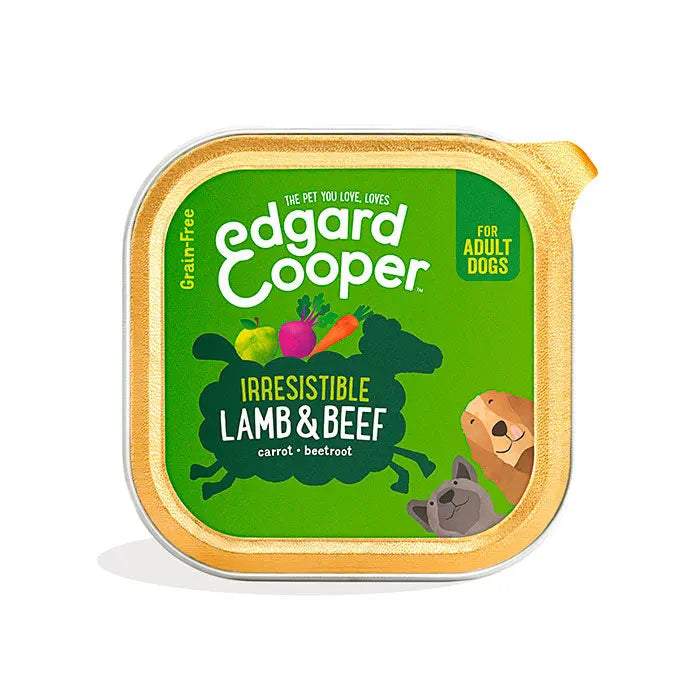 Adult Lam & Okse med grønt 300g