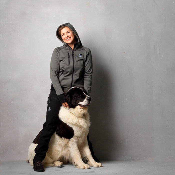 Hundelufter Hoodie Olivengrøn