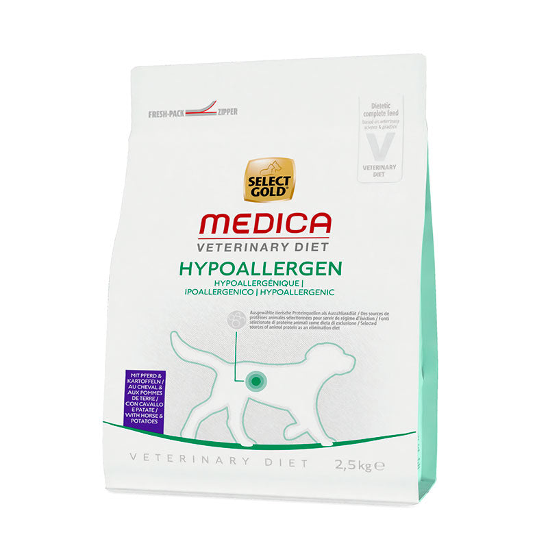 Medica Hypoallergenic hest & kartoffel 2,5 kg