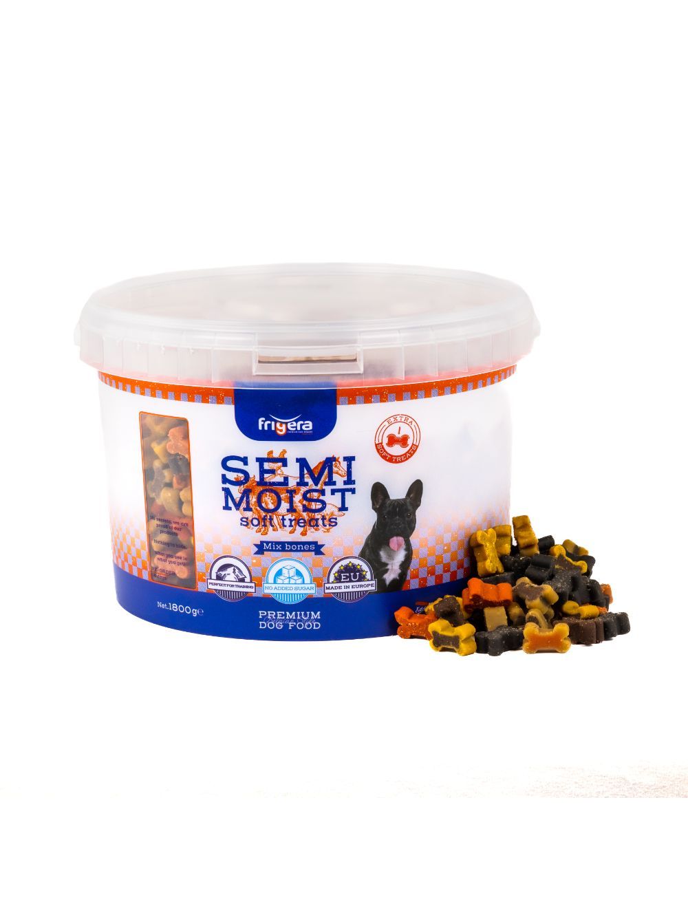 Semi-Moist Soft snack mix 1800 g