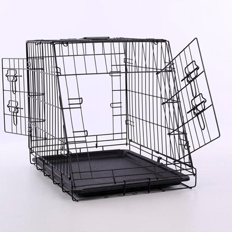 Transportbur skråM 77x48x55,5 cm sort