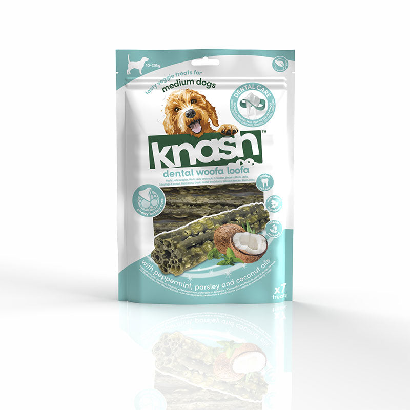 Woofa Loofa mint/kokos 7 stk