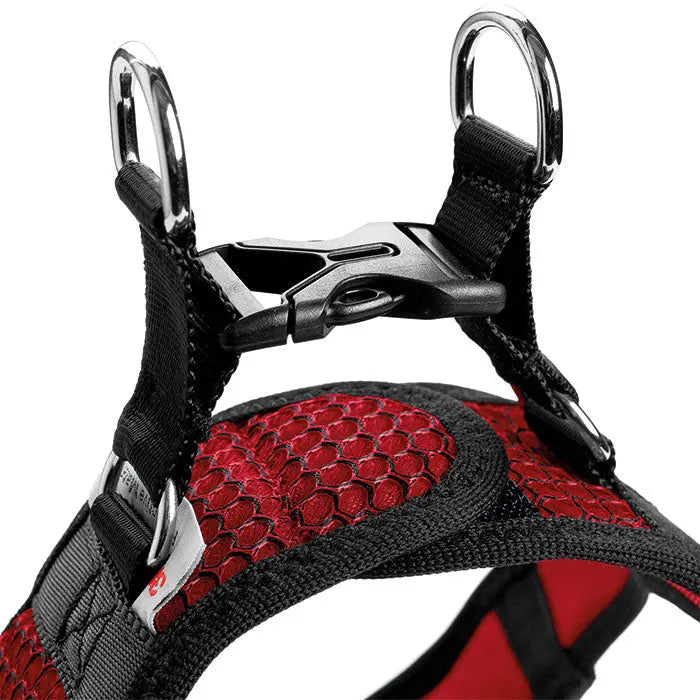 Hunter Hilo Comfort Hundesele hals 48-55cm bryst 52-58cm rød